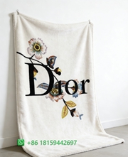 Dior Throw Blankets